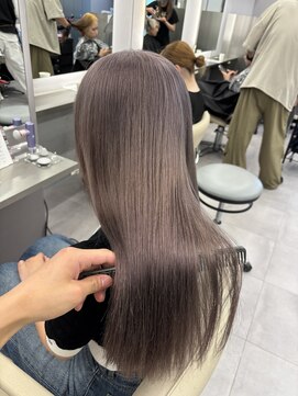 ロテ 名古屋 名駅店(Lote.) くびれヘア/アプリコットオレンジ/夏のヘアアレンジ/名古屋