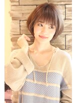 レウナ 外苑前(Reuna)&nbsp;【30代40代50代】カットで決まる大人可愛いショートボブ