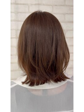 ビス ヘア アンド ビューティー 西新井店(Vis Hair＆Beauty) カラーブリーチ透明感ハイライト20代30代艶髪ミルクティー