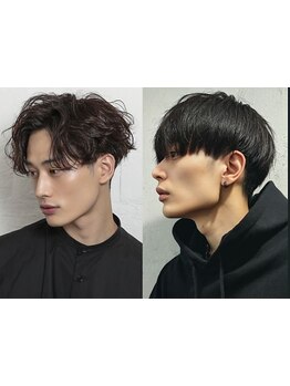 メンズ必見!!人気のトレンドパーマから頭皮ケアなどメンズメニューも充実♪［習志野駅/メンズ/パーマ］