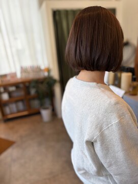 トイズファクトリー(Toys Factory) 内巻きボブ♪暗めカラー