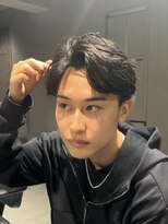 テクト バイアッシュ 吉祥寺店(Tect by Ash)&nbsp;センターパートフェザーショートフェザーパーマニュアンスパーマ