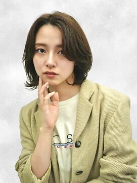 アグ ヘアー パルム 港店(Agu hair palm) 《CODE.LINE》外はねくびれボブ