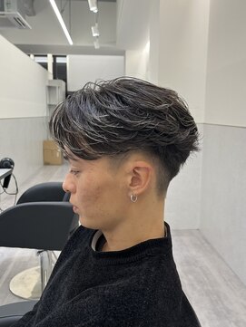 ビカムメンズヘアー 栄店(become men's hair) ニュアンスフェザー