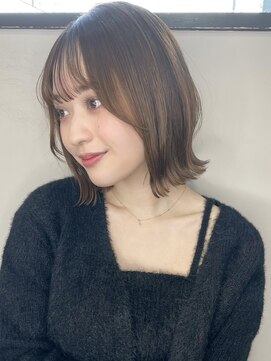 トルネード(TORNADO) レイヤーボブ 外ハネボブ ベージュブラウン 海外風外国人風A0226