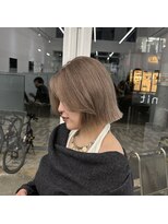 ニトバイアンキシム ボブ(nit by AHNKISM) 大人っぽくなりたい20代の方におすすめヘアスタイル◎
