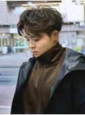 フェザーショート/アクティブショート/毛流れパーマ/三鷹