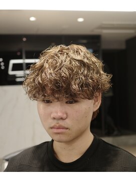 ステラ(STELLA) シャドウパーマ/メンズカット/メンズ/メンズサロン/波巻き