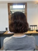ふんわりウェーブパーマ