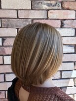 イブ ヘアーメイク(eve hair make) ハイライト×ベージュ