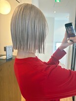 ローマー 明治神宮前 渋谷(ROAMER) ボブレイヤーショートボブ髪質改善ショートカット縮毛矯正表参道