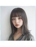 【同時施術でも傷ませない】“巻ける”酸性縮毛矯正＋カラー＋TR◎￥18500