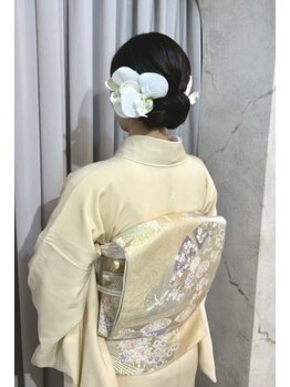 ヘアアレンジメント ボガスティーズ 川崎店(Hair arrangement Vogusty's)の写真/早朝などもお気軽にご相談ください！ヘアセット、お着付け、メイク*全てお支度叶います！