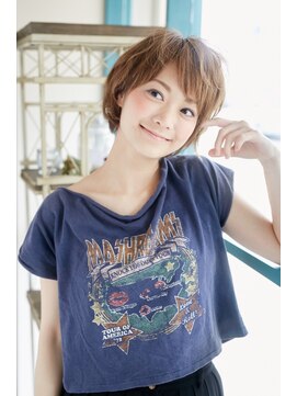 レフラム 獨協大学前店(le:fro:m) 小顔 無造作ショート