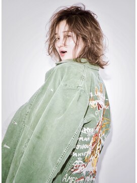 ヘアーアンドアトリエ マール(Hair&Atelier Marl) 【Marl】ラフな質感の無造作セミディ♪