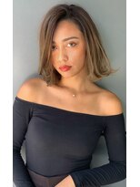 トルネード(TORNADO)&nbsp;大人ハイライトバレイヤージュボブ