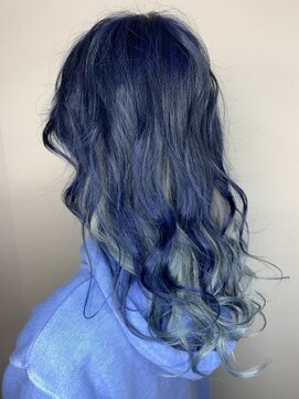 ブローチ プラス アイプロ 栄(Brooch+iPro) ブルー&インナーカラー