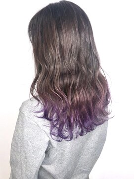 ソース ヘア アトリエ 京橋(Source hair atelier) 【SOURCE】ラベンダーグラデーション