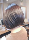 【小顔見せ】リップラインボブ