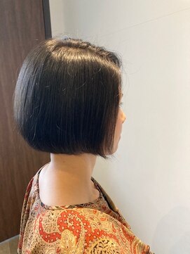 アッシュベー(h.b hair salon) ワンレングスボブ