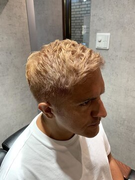 グッドデイズ カットアンドカラー(Good Days) メンズショート&ベージュカラー