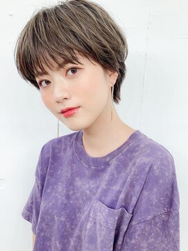 アイティーバイアルバム 松戸店(IT by ALBUM) エアリーマッシュショート_カーキグレージュマッシュ_38067