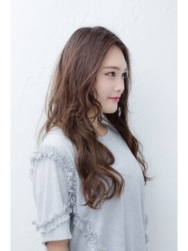 オレロ 国立(olelo) 大人ガーリー/似合わせカット/リバースセンターパート/国立