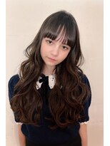 リークフー(Ree cu fuu)&nbsp;10代20代30代40代 ガーリーなウェーブのロングヘアー　藤沢