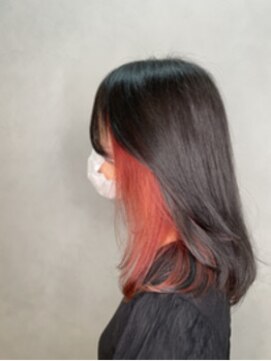 オレロ 国立(olelo) 大人ガーリー/似合わせカット/リバースセンターパート/国立