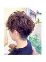 ティーズヘアイナガキイヴピアジェ&nbsp;メンズパーマ_スパイルパーマ_ツーブロック