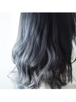 ニコリヘアワークス(nicori hair works)&nbsp;セミロング×グレー3