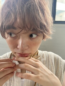 ディッセンバー 渋谷(December) クセを活かしたやわらかショートパーマ【December徳永恵里】