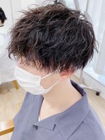 ネオリーブ クーロ メゾン 横浜(Neolive curro Maison)&nbsp;ニュアンスパーマ×ツイストスパイラルパーマ[メンズ]