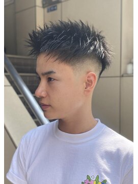 ドルクス 日本橋(Dorcus) ジェットモヒカン フェザーアップ フェード