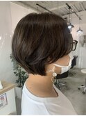 大人可愛い20代30代オススメ♪まとまるショート顔まわりカット♪