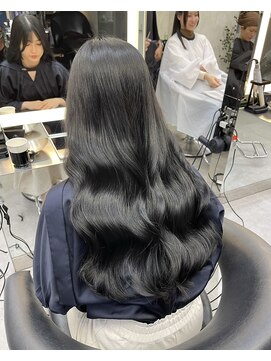 ロンドアヴァントゥス 池袋(Lond aventus) 韓国レイヤー/韓国風/ボブ/髪質改善/黒髪/ブリーチなし〔池袋〕