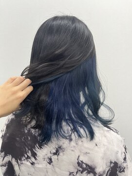 アオアクア バイ グルグル 小岩店(ao akua by GULGUL) .アクアブルー×inner color.