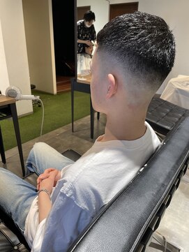 ヘアーシェルターフォーメン(Hair Shelter for men) スキンフェードクロップ