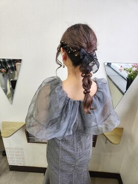 美容室サタケ 櫛ヶ浜店 お呼ばれヘア