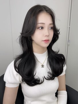 チェルシー 神戸(CHELSEA) 韓国レイヤー◎ざくざくレイヤーカットの巻き髪