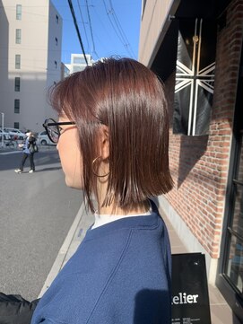 オーガニック アトリエ 大宮(organic+atelier) 大人可愛い小顔前下がりボブ×ナチュラルボブ×ミニボブ20代30代