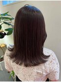 切りっぱなしボブ/エアリーロング/美髪のススメ/ピンクブラウン