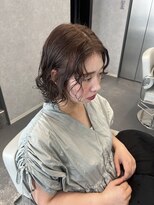 リラス 博多(rilas)&nbsp;結べるボブ　パーマ　ナチュラルボブ　ウェーブ