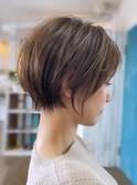 美人シルエットショート
