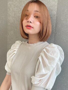 ルームバイシー 新宿(Loom. by Sea) 韓国風前髪×レイヤーカット【髪質改善/新宿/レイヤーカット】