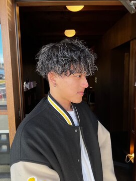 メンズヒペリカム(Men's hypericum) perm style