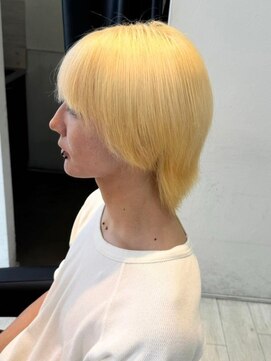 インク サカエ(inq sakae) ブリーチカラー/イエローベージュ