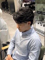 ゼスト リル 新宿(ZEST lill)&nbsp;ニュアンスパーマスペインカールフェザーパーマメンズパーマ