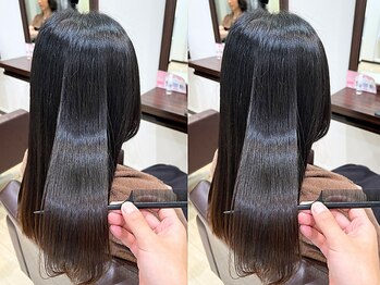 タヤ 三軒茶屋店(TAYA)の写真/忙しい朝の10分を時短！うねりや広がりを抑え、毛先まで扱いやすくなる次世代パーマで髪質改善◎