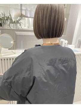 カシェ キョウマチ(cashe’e) 松阪/ハイライト/ボブ/ブリーチ/髪質改善/20代/30代